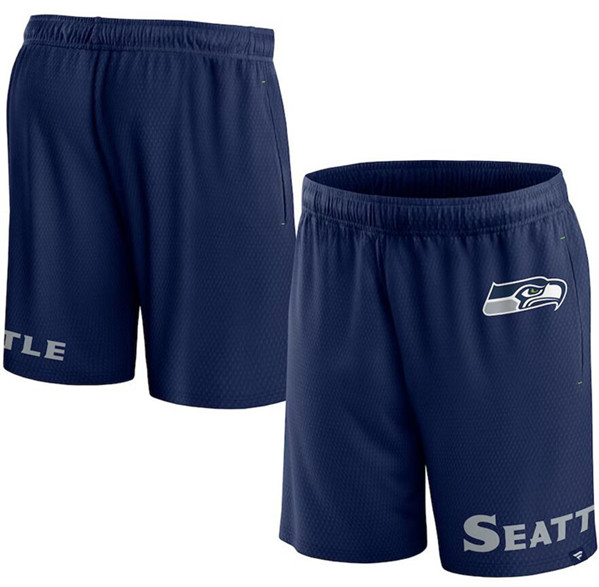 Men's Seattle Seahawks Navy Shorts